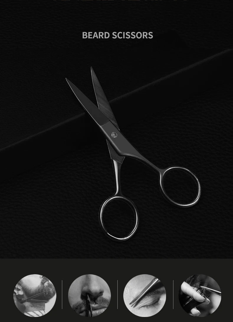 Kit de barbe en bois.